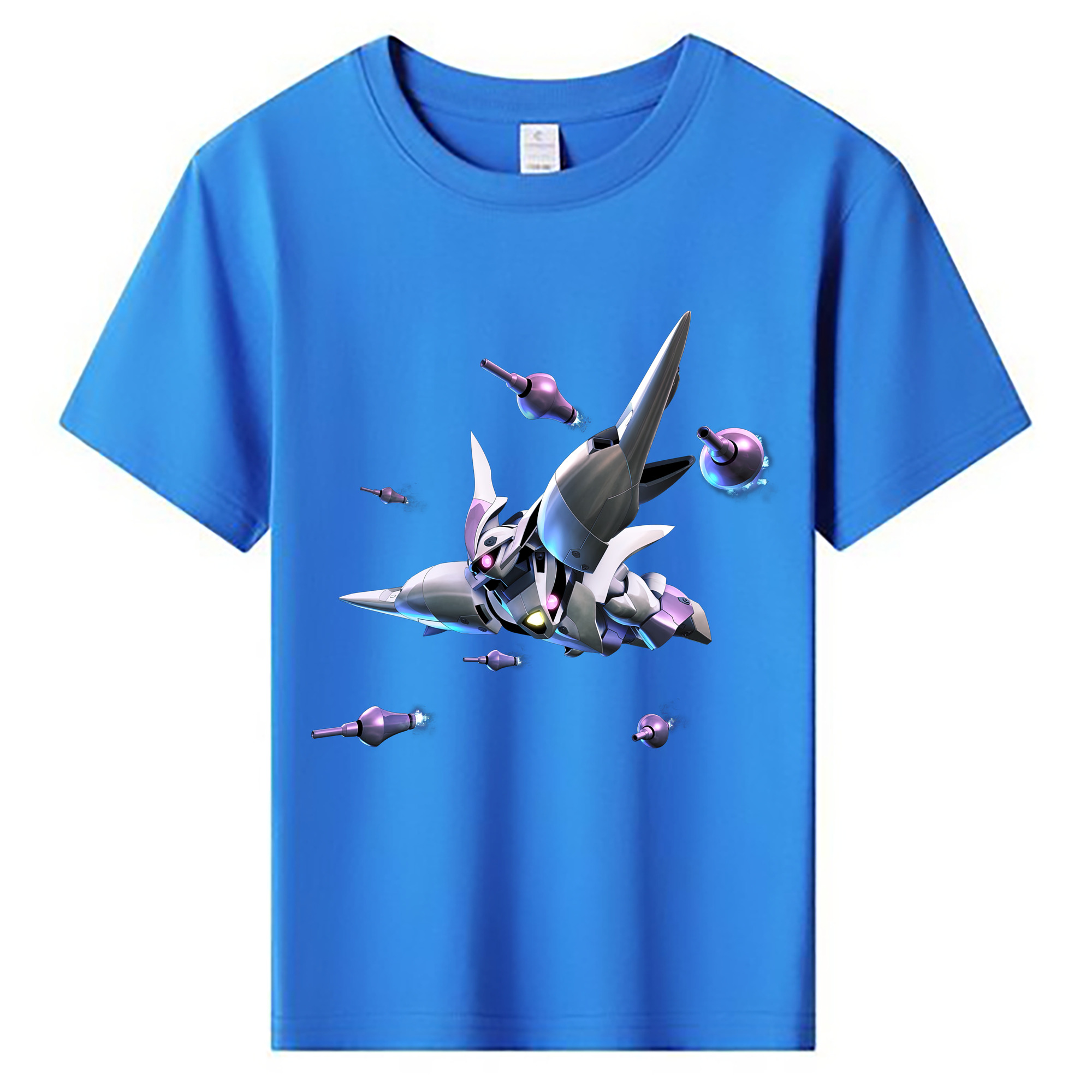 （画像用） 機動戦士ガンダム Mobile Suit Gundam 綿100％キッズTシャツ（フロントプリント）